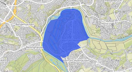 Bodenrichtwertkarte Essen &Uuml;berruhr Hinsel